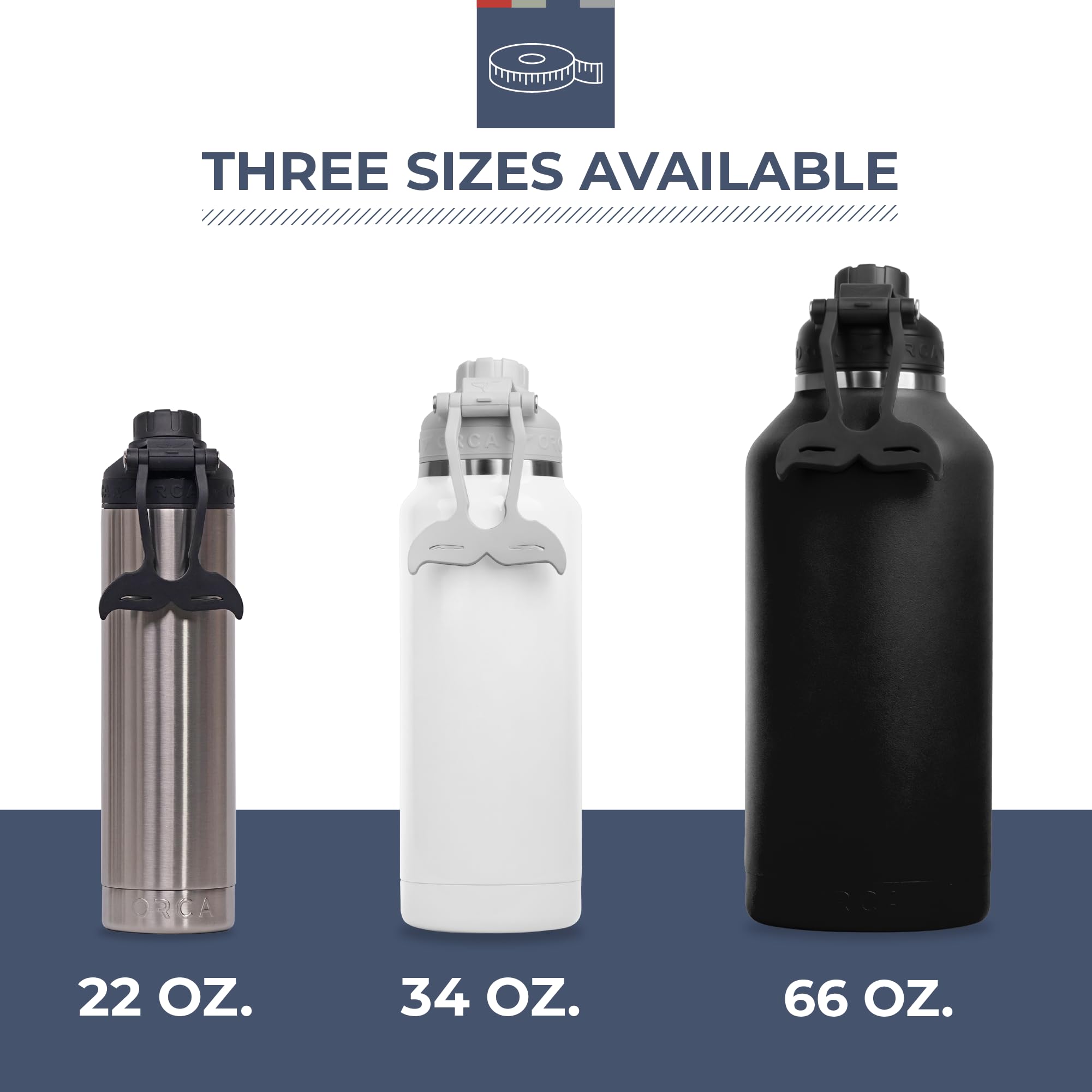 Amazon.com: ORCA Hydra 22oz | Insulated, Stainless Steel Water